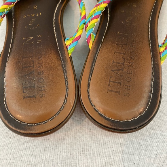 Multi-colored Italian Shoemakers sandals - Picture 6 of 6